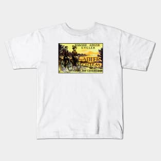 1910 Adler Bicycles Kids T-Shirt